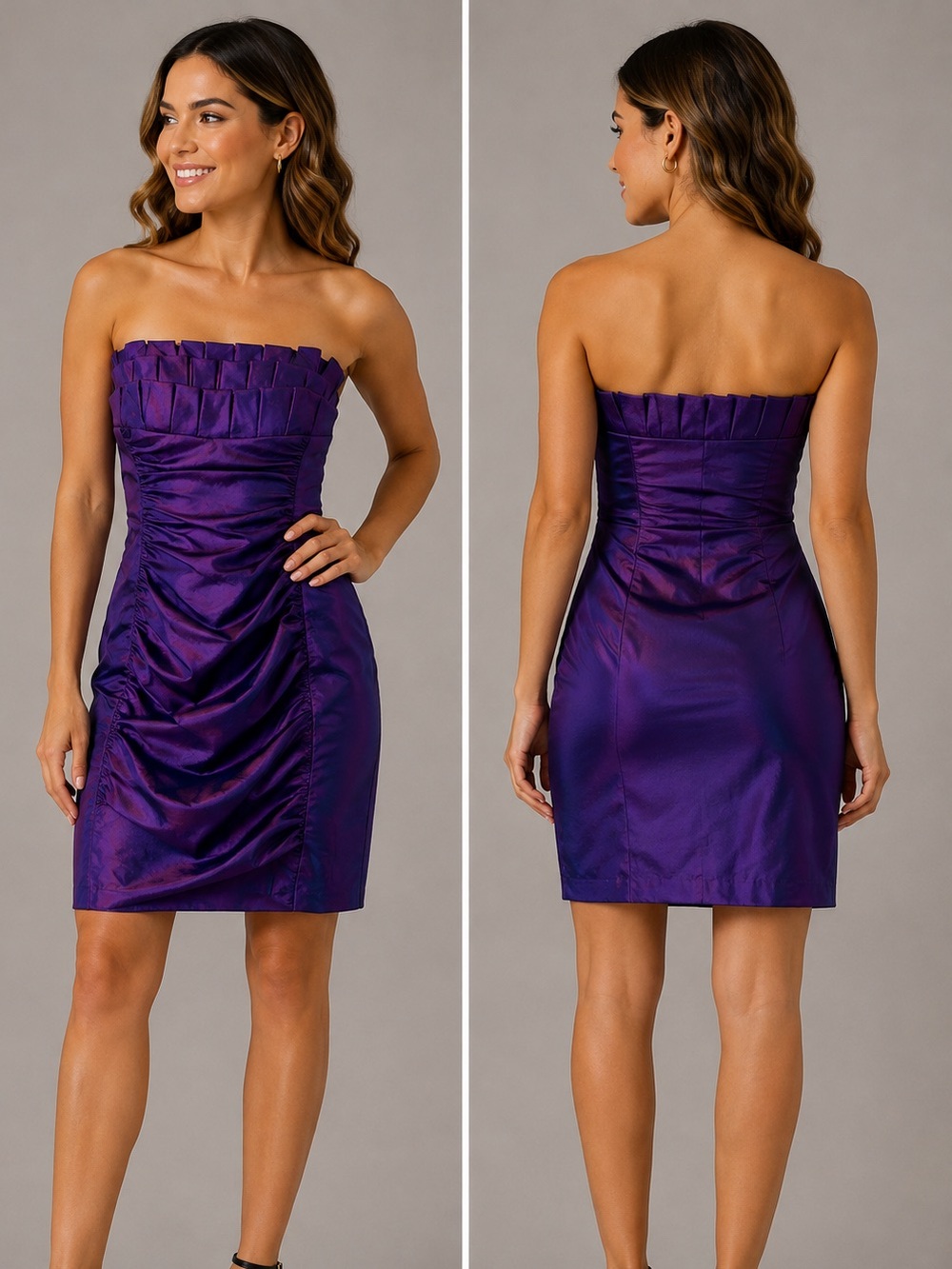 Women’s xscape strapless dress size 4